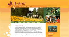 Desktop Screenshot of hotel-birkenhof-waldmichelbach.de